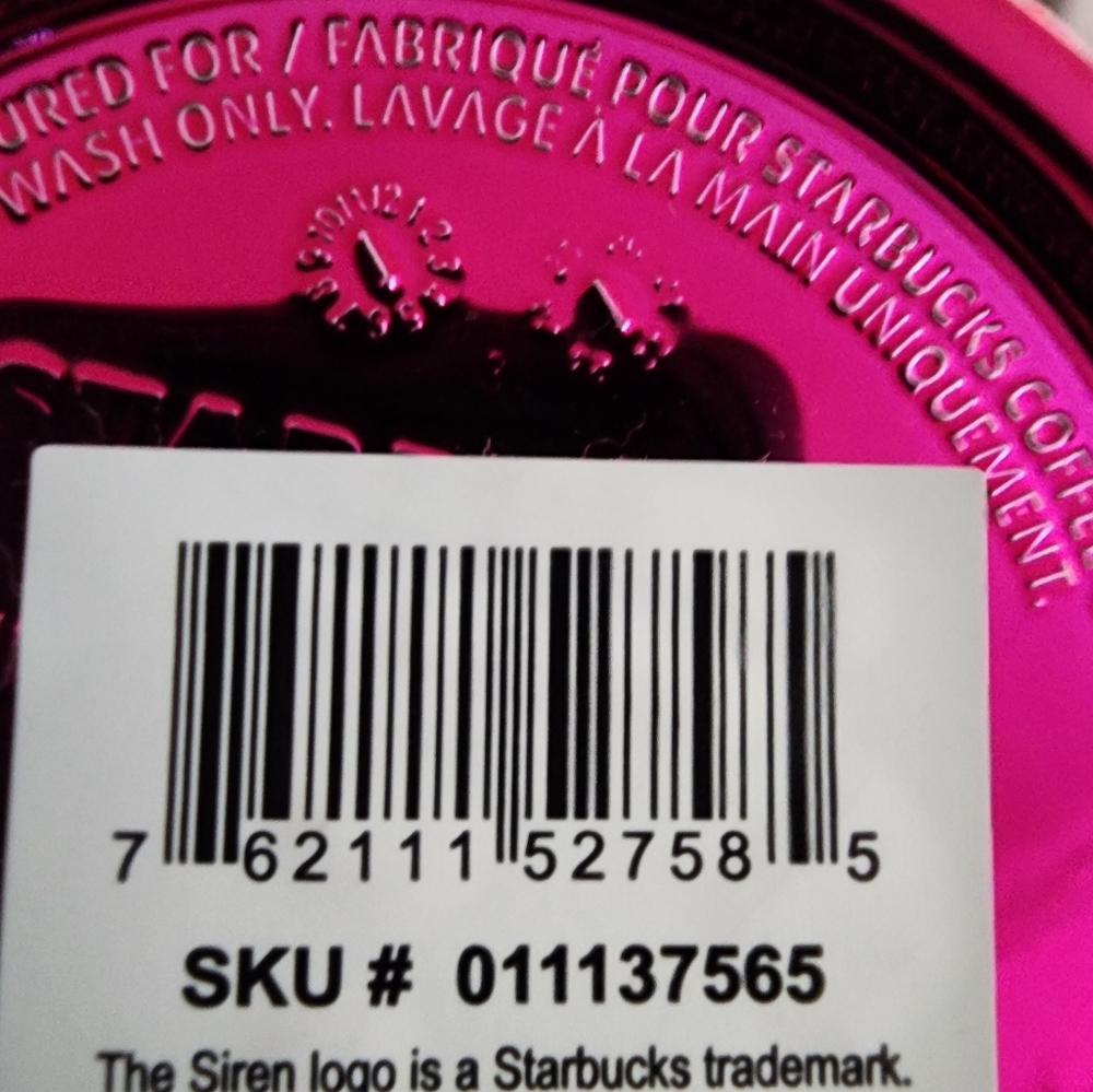 Starbucks 2022 hot pink tumbler - Picture 2 of 2